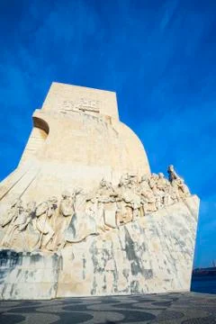 Monument to the discoveries Stock Photos