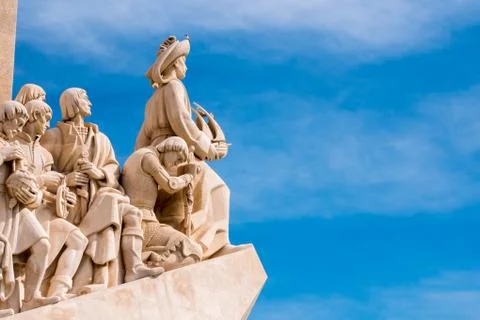 Monument to the Discoveries Stock Photos