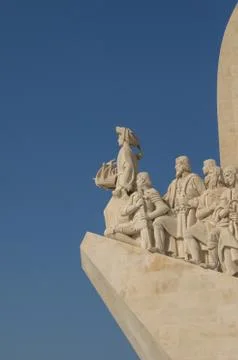 Monument of the Discoveries Stock Photos