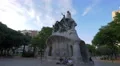 The Monument to Doctor Bartomeu Robert in Barcelona 4k or 4k+ Resolution