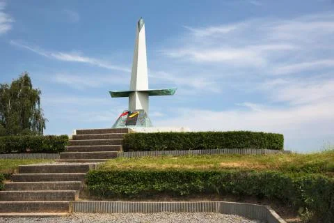 Monument for the Dutch cavalry Stock Photos