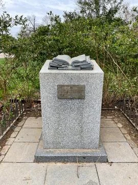 Monument to Enrique Tierno Galván Stock Photos