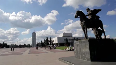 The monument Video stock 43569609