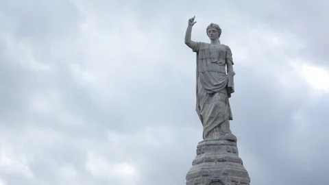 Monument to the Founding Fathers Stock Footage 73745325