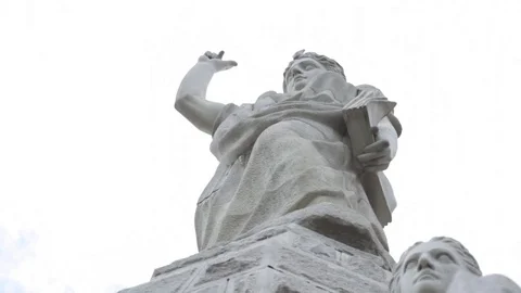 Monument to the Founding Fathers Stock Footage 73745361