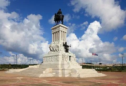 Monument to General Maximo Gomez. 스톡 사진
