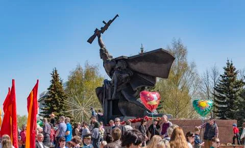 Monument of glory Stock Photos