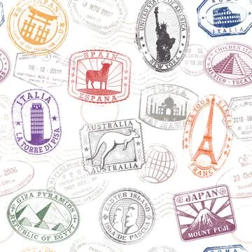 Monument grunge vector texture Stock Illustration