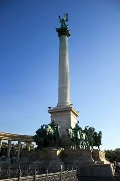 Monument of heroes Foto stock