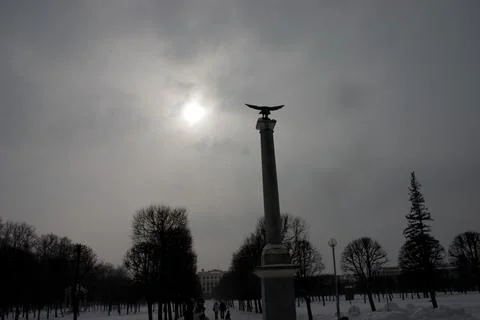Monument to the heroes Stock Photos