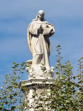 Monument to the Immaculate Conception - Leon Stock Photos