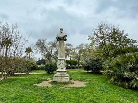 Monument a Joan Maragall Stock Photos