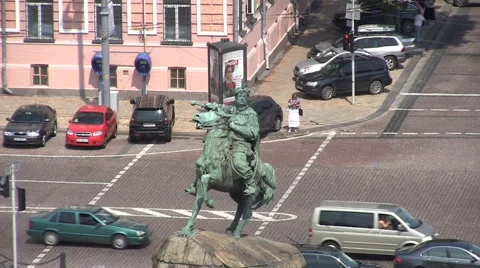 Monument Kiev Stock Footage 46162870