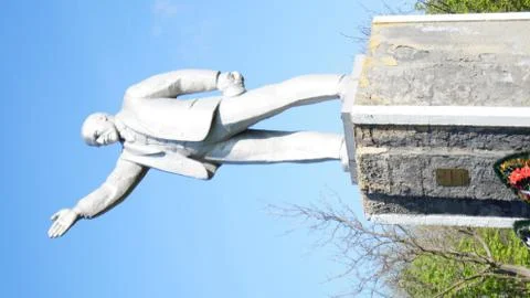 Monument to Lenin Stock Photos