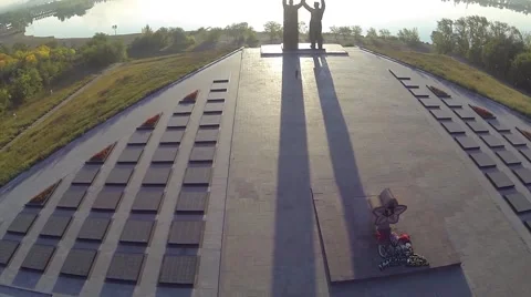 Monument Magnitogorsk Stock Footage 41787484