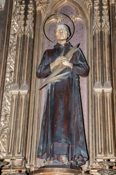 Monument of a man 스톡 사진