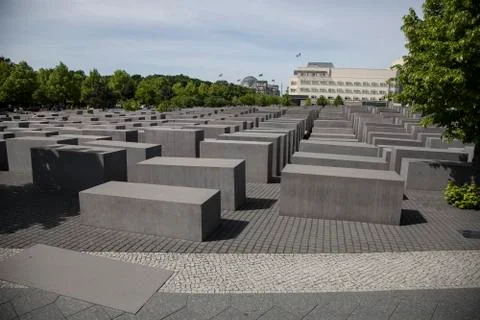 Monument in memory of the holocaust Foto stock