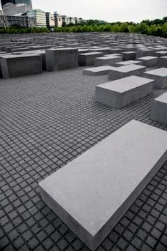 Monument in memory of the holocaust Stock Photos