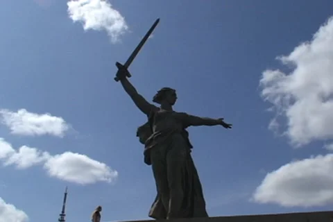 Monument the native Land Mother 動画素材 7907189