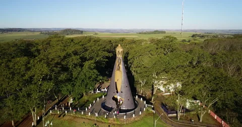 Monument to our lady appeared 動画素材 156192667