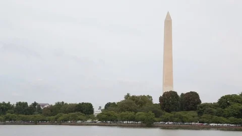 Monument Over Washington Video stock 79664179
