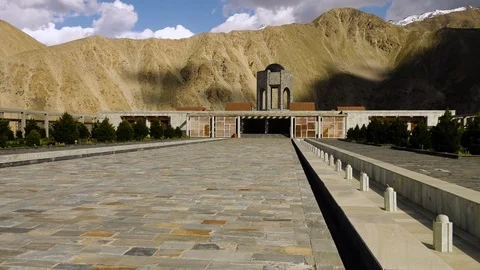 The monument of Panjshir 스톡 동영상 106293932