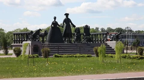 Monument to Peter the Great Stockbeeldmateriaal 6473062