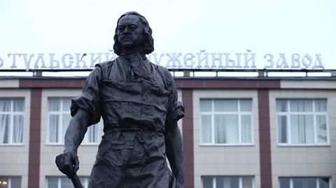 Monument to Peter the Great Stock Footage 32521904