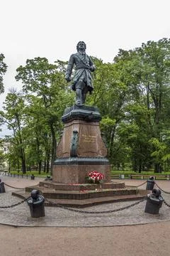 Monument to Peter the Great Stock Photos