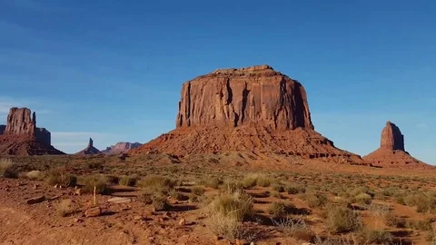 Monument Road Stock Footage 71354804