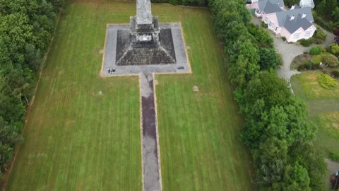 The Monument in Rostrevor Stock Footage 244054740