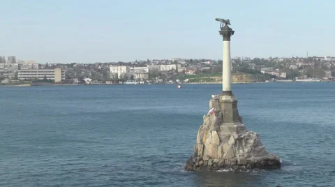 Monument to the Scuttled Ships Stockbeeldmateriaal 67438653