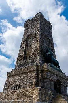 Monument Shipka Stock Photos
