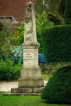 Monument of soldier Stock Photos