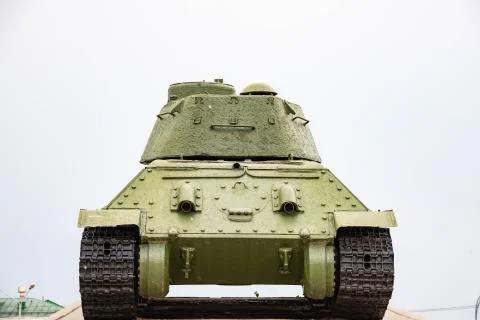 Monument to the Soviet Tank since the Second World War Stock Photos