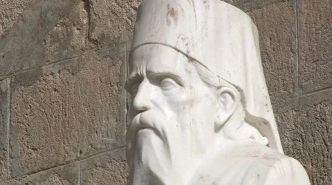 Monument, statue. Cyprus. Video stock 978611