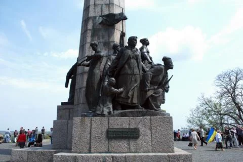 A monument of stone Foto stock