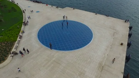 Monument to the Sun, aerial view Stockbeeldmateriaal 69829526
