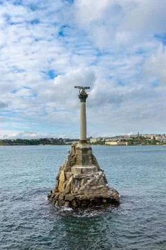 Monument to Sunken ships. Foto stock