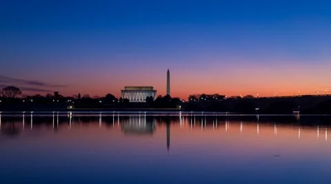 Monument sunrise 4K Stock Footage 53201649