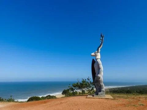 Monument of the surf Stock Photos