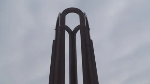 Monument Of Unknown Hero In Bucharest Close Up-Shot Stock Footage 34610603