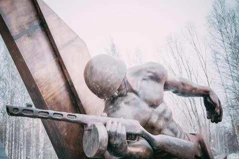 Monument to the unknown soldier 写真素材