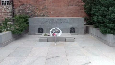 Monument to the Unknown Soldier in Sofia Stock-Footage 90782150
