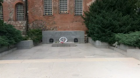 Monument to the Unknown Soldier in Sofia Stock Footage 90782218