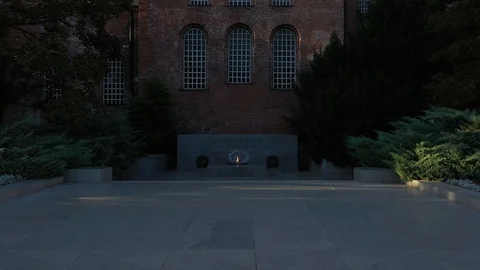 Monument of Unknown Soldier, Sofia Stock Footage 116537198