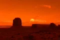 Monument Valley 02 Timlapse Sunset x3 / Grand Circle, Arizona-Utah, USA Footage