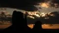 Monument Valley 04 Timelapse Sunrise Arizona-Utah, USA Footage