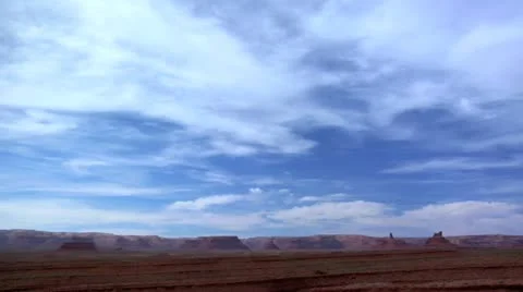 Monument Valley Clouds Over Valley of the Ancients 動画素材 10896246