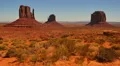 Monument Valley Day 34 Tilt Up Utah Arizona USA HD Footage